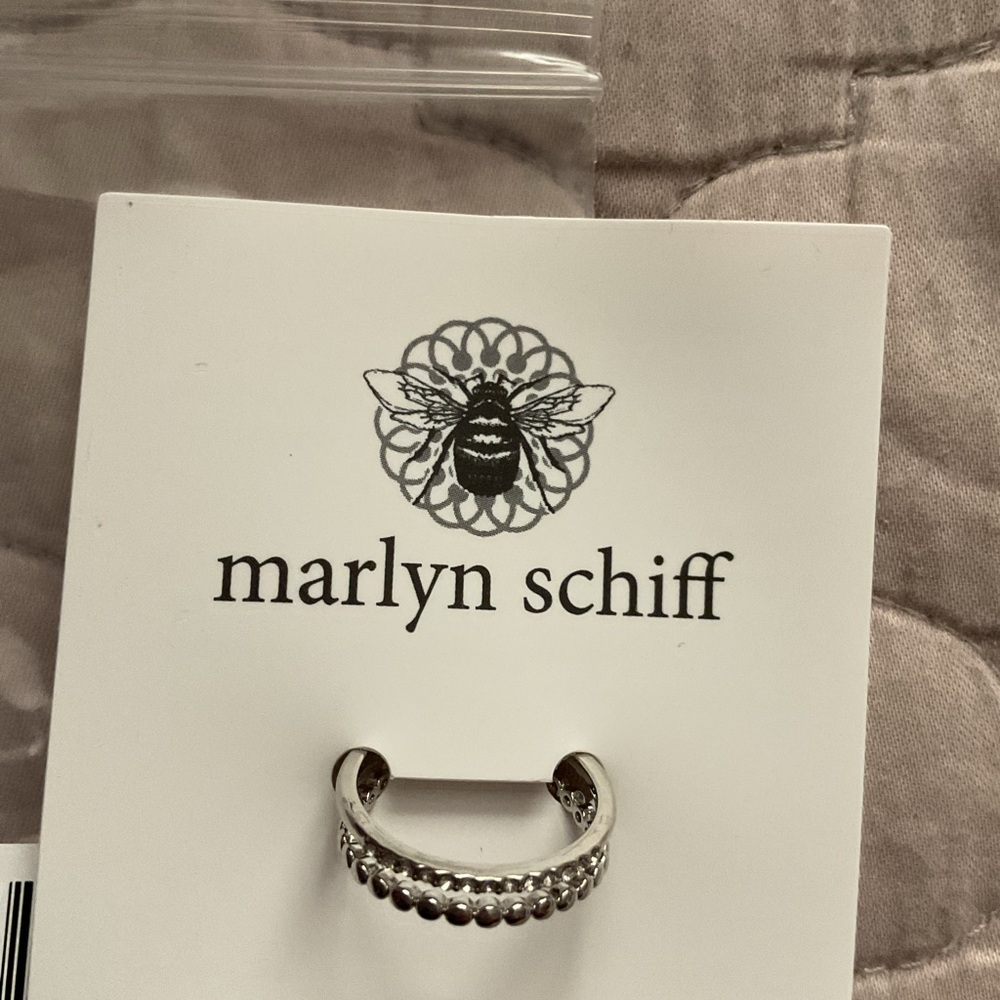 Marlyn Schiff Silver Adjustable Ring